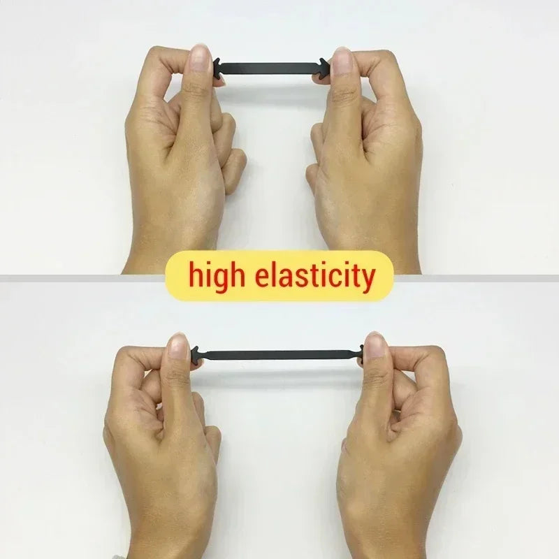 NEW 12pcs/lot Silicone Shoelaces No Tie Elastic Shoe Laces Special Shoestrings for Kid/Adult Lacing Rubber Sneakers Shoe Lace