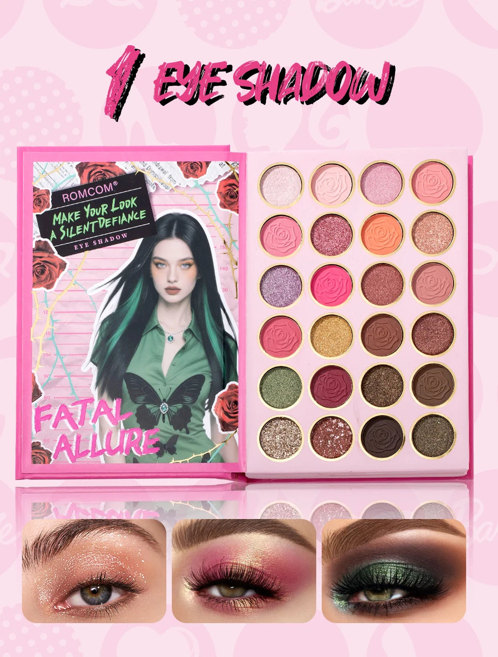 5-Page Makeup Palette with 70 Colors: 48 Matte & Shimmer Eyeshadows, 6 Lip Colors, 6 Blushes, and 10 Contour Shades - The Perfec