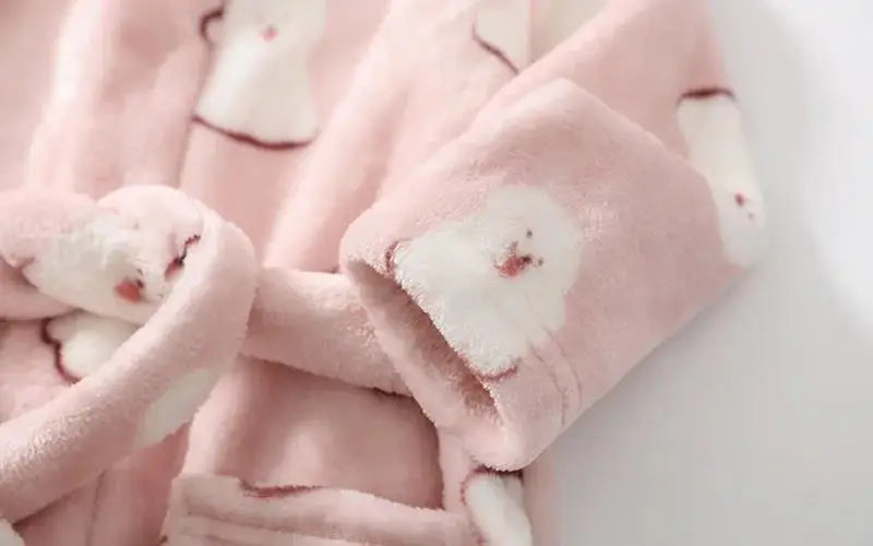 Autumn Baby Boys Pajamas Children Clothes Girls Boys Robes Winter Sleepwear Bathrobe Spring Kids Hooded Bathrobe Girls Clothing