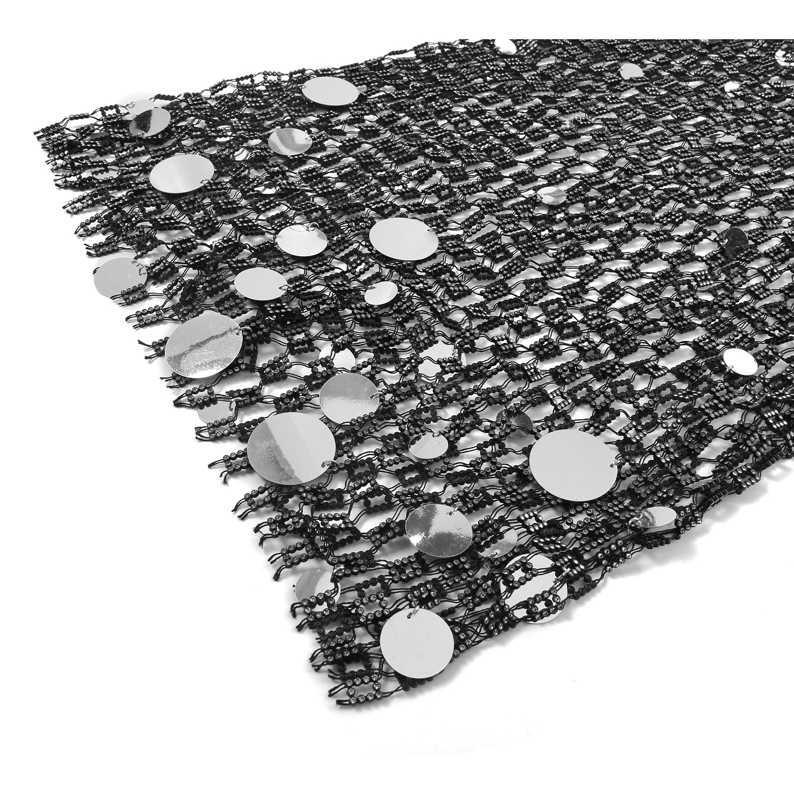 Tank Tops Men Rhinestone Fishnet Shiny Muscle Top Man See Through Vest Round Sequin Sleeveless T-Shirt Party Nightclub Garment