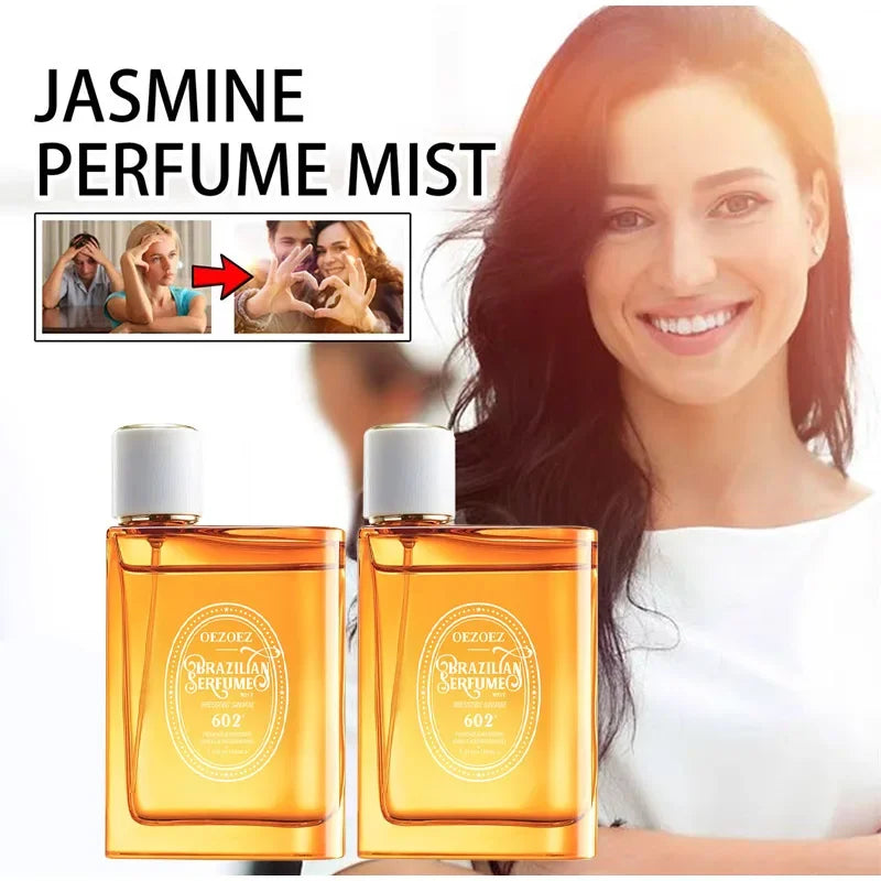 Luxury Caramel Vanilla Perfume 100ml, Oriental Floral Fruity Gourmand Fragrance Mist, Jasmine Eau De Parfum Spray Strong Sillage