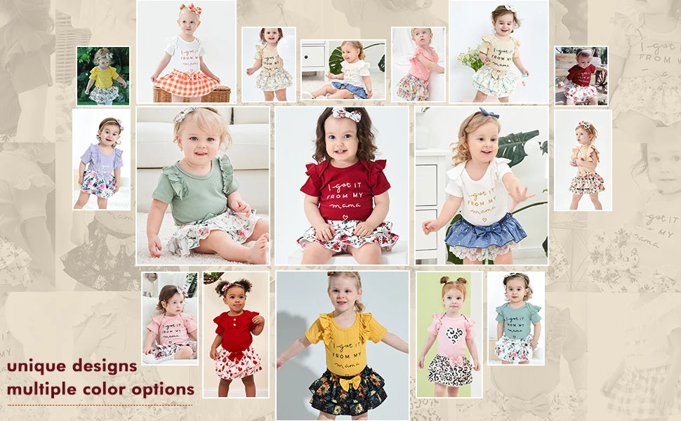 Newborn Infant Baby Girl Clothes Romper Shorts Set Floral Summer Outfits Cute Baby Clothes Girl newborn baby girl clothes