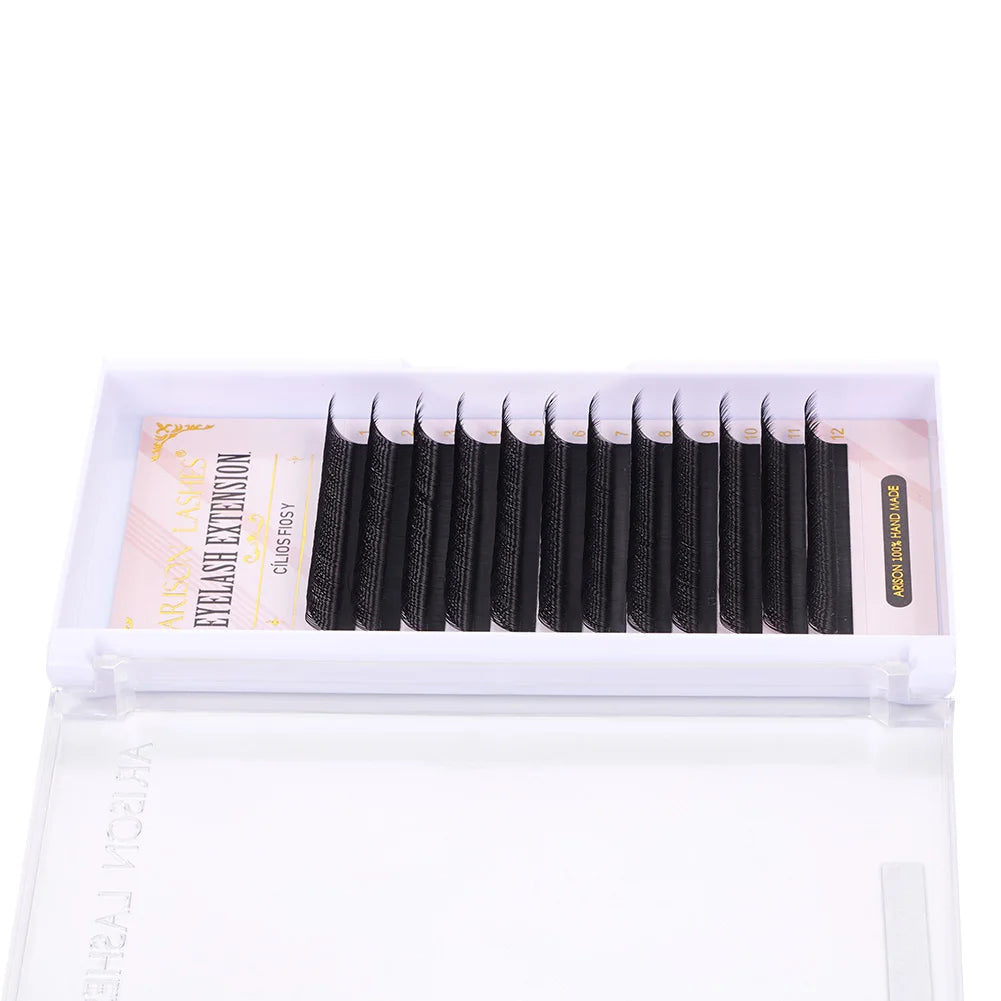 ARISON YY Lashes and 3D/4D/5D W Shape Lashes Brasileiro Premade Volume Eyelashes Extension Soft Thin Easily Grafting Extension