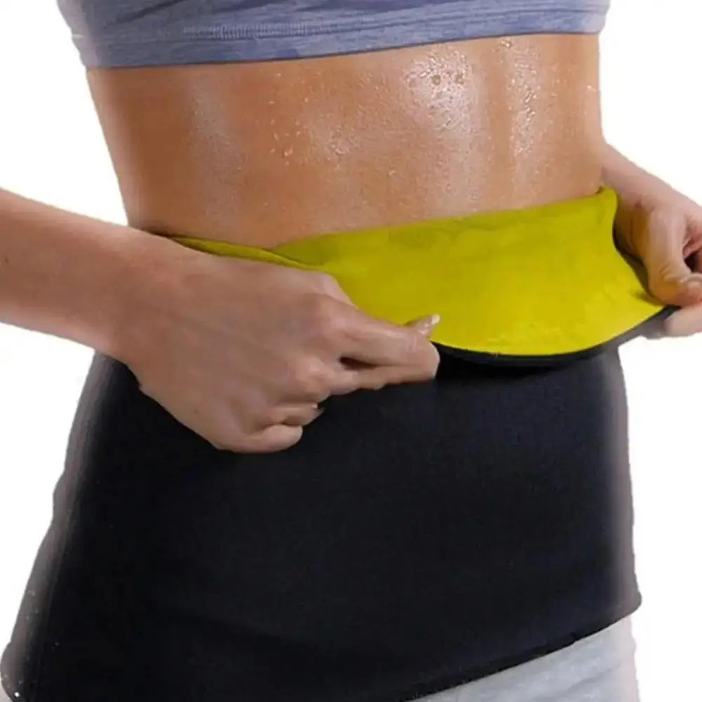 Waist Trainer Sweat Belt for Women Men Weight Loss Tummy Control Body Shaper Slimming Wrap Abdominal Trimmer Gym Fitness Band