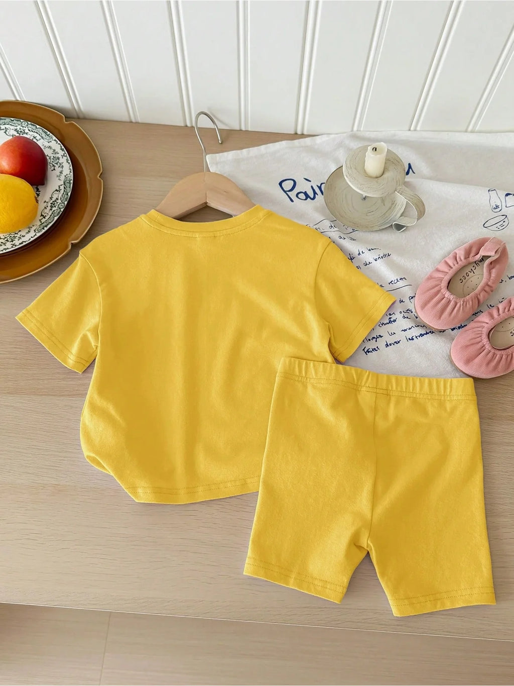 In 2026, casual and comfortable children's clothing featuring cute cartoon designs for little girls includes a yellow printed to