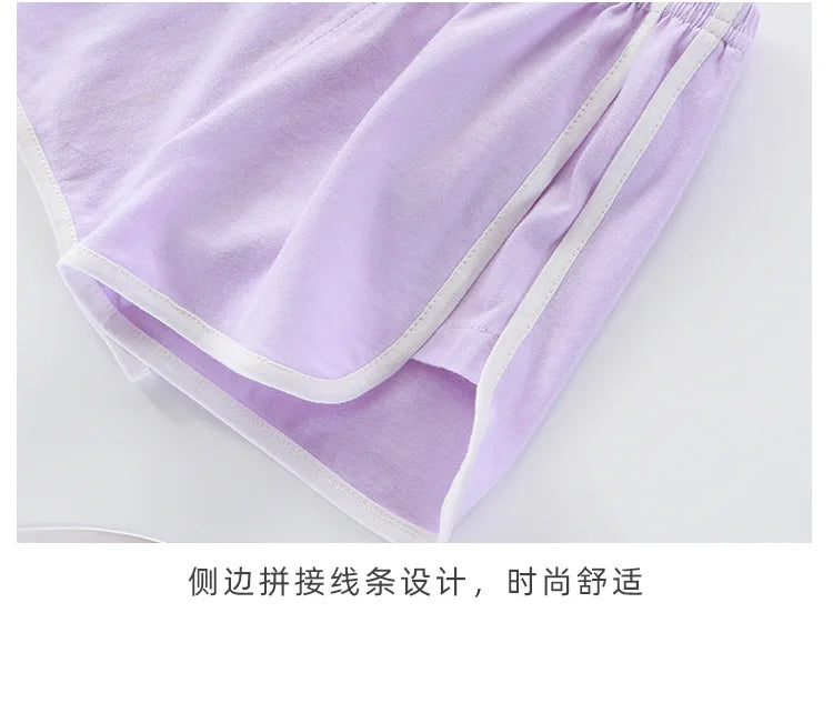 Summer toddler kids girls' clothes baby outfits sets camisole T-shirt top+shorts sports suit for children  girls' clothing sets