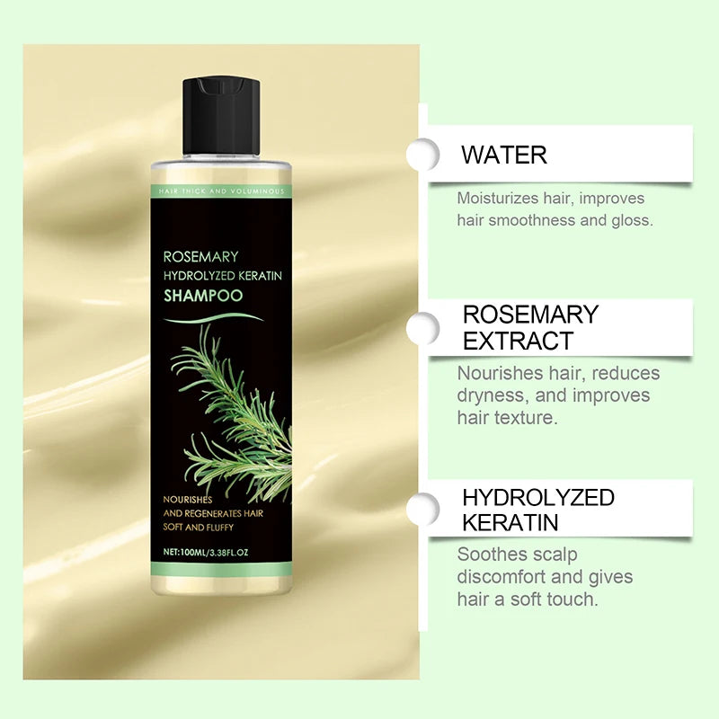 Herbal Essence Volumizing Shampoo Soothes Scalp Controls Oil Nourishes Strengthens Hair Roots New Gentle Non-irritating Shampoo