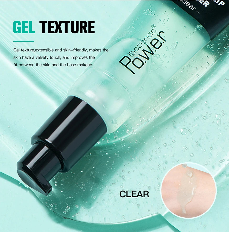 Marie Primer Gel Hidratante 24ml — Base Facial Transparente de Larga Duración para Suavizar la Piel y los Poros