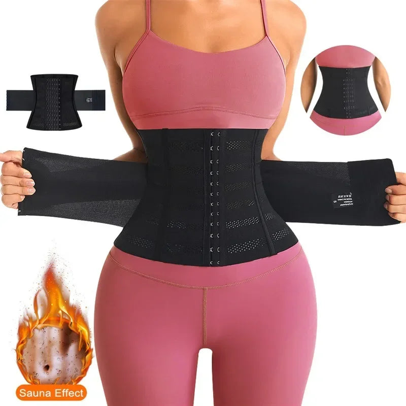 Waist Trainer for Women Body Shaper Tummy Control Slimming Sheath Flat Belly Reductive Shapewear Slim Corset Belts Summer