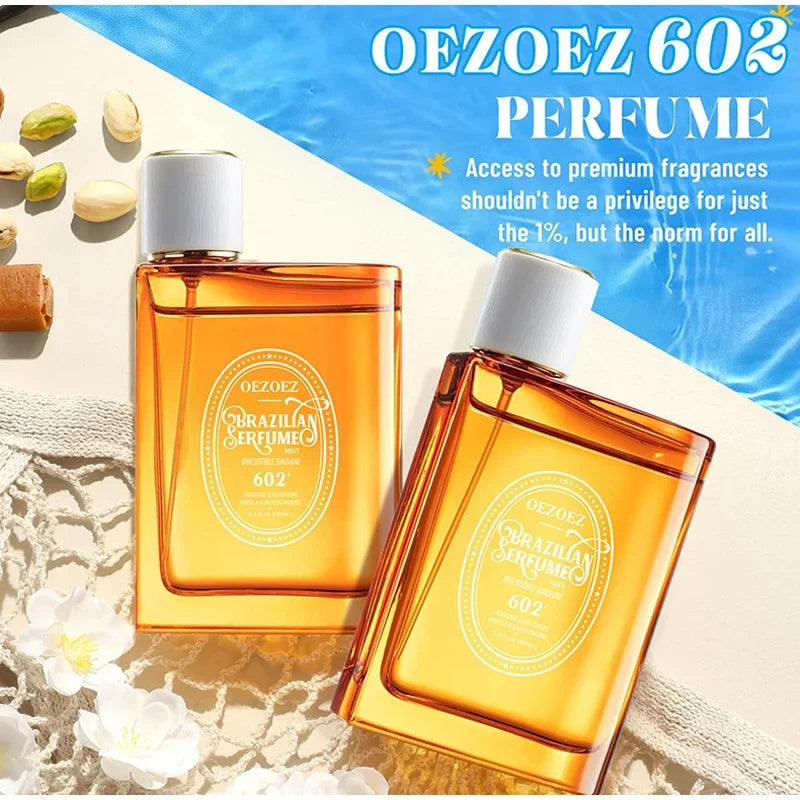 Luxury Caramel Vanilla Perfume 100ml, Oriental Floral Fruity Gourmand Fragrance Mist, Jasmine Eau De Parfum Spray Strong Sillage