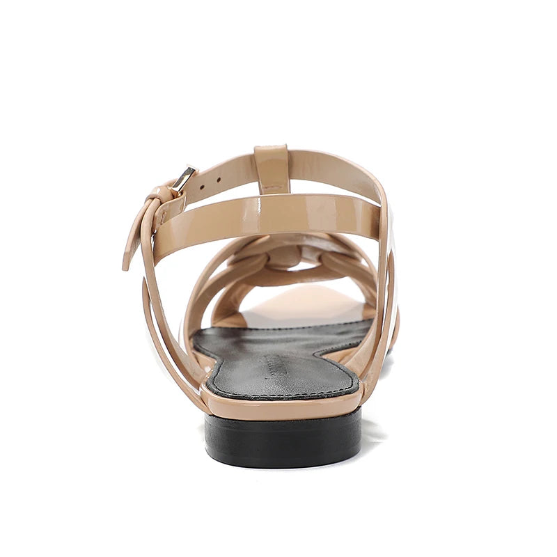 2024 new classic elegant spring/summer fashion charming pointed flat sandals for shopping, dating, parties, sexy dressing