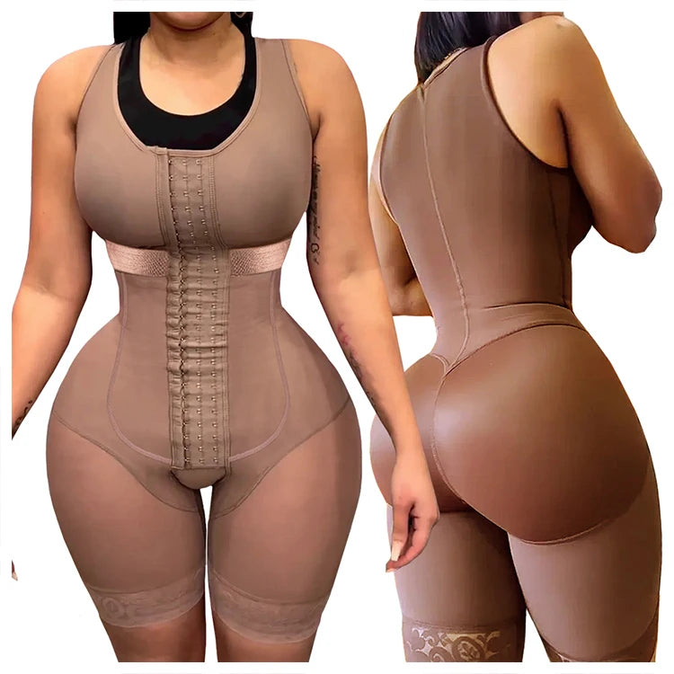 Girdles Shapers Fajas Colombian Corset Sculpting Body Sheath Slimming Bodysuit Tummy Reducing Shapewear Post Surgery Garment