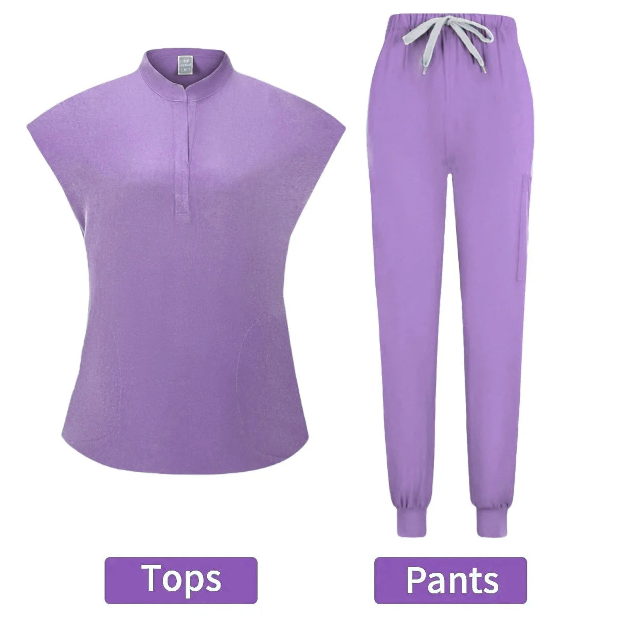 New Fashion Spandex Medical Uniform Medical Scrubs Sets Nursing Scrubs Hospital Uniform Doctor Nurse Uniforms Women Scrub Set
