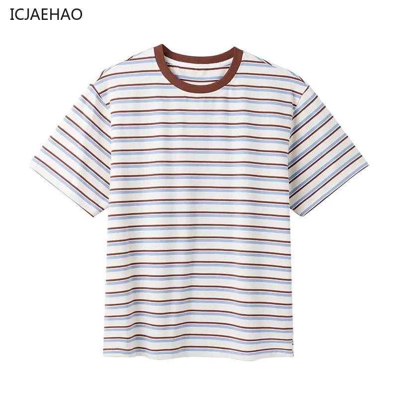 2025 Mom Daughter Father Son Family Matching Summer Cotton Mother Daughter Outfits Twin Wear Casual Striped Tshirt Overalls Set