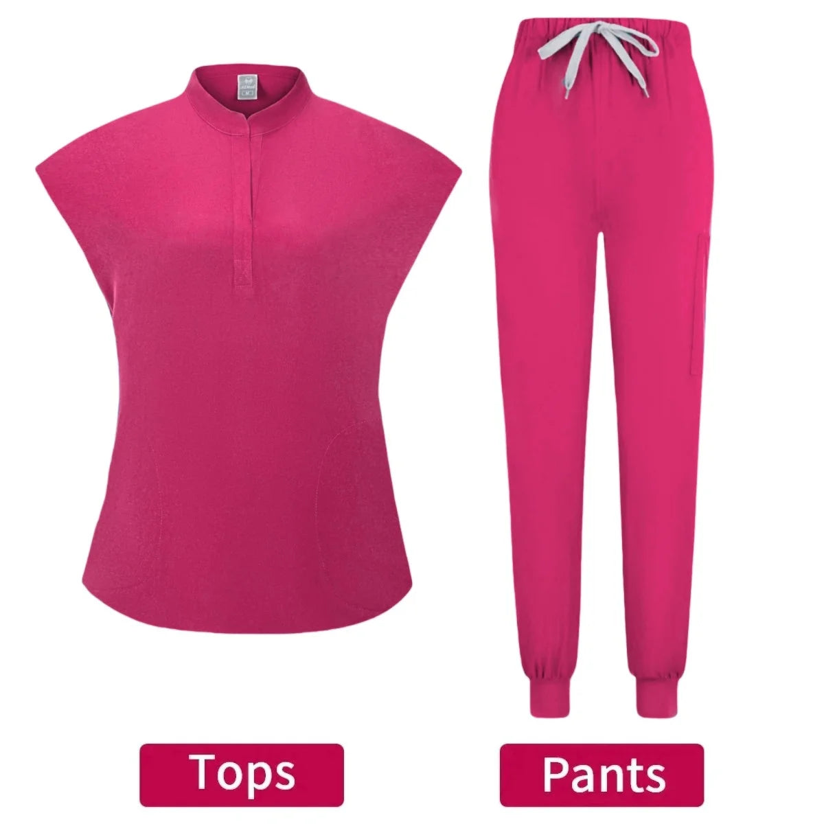 New Fashion Spandex Medical Uniform Medical Scrubs Sets Nursing Scrubs Hospital Uniform Doctor Nurse Uniforms Women Scrub Set