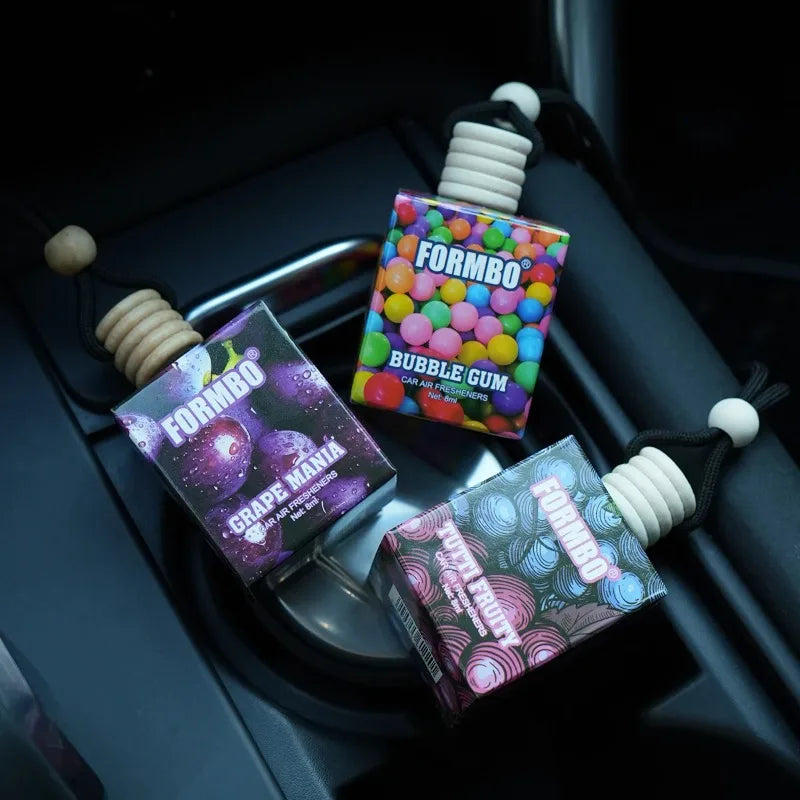 Sweet fruit car perfume, lasting light fragrance and odor removing car fragrance, fresh fruit fragrance, car fragrance pendant