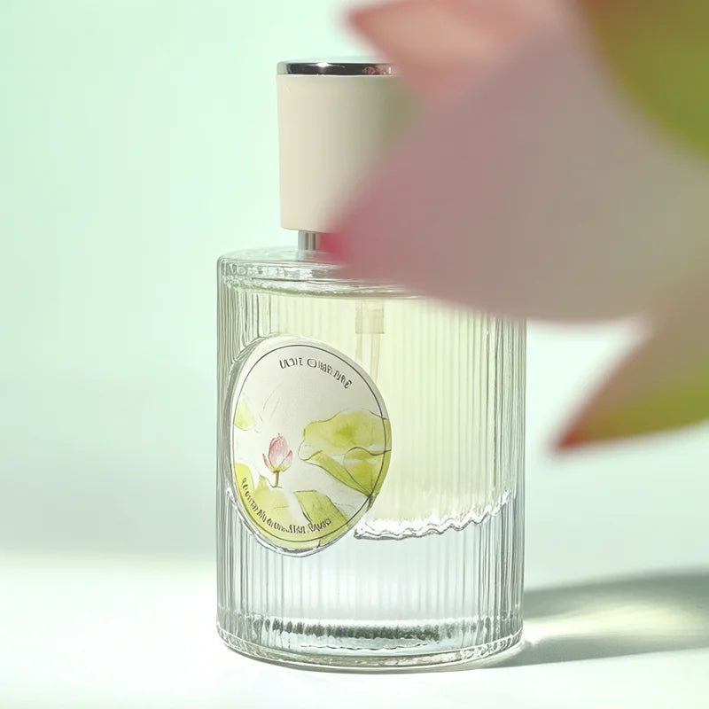 Fresh Lotus Perfume, long-lasting floral and woody fragrance, Oriental beauty, blended with lotus and jasmine,