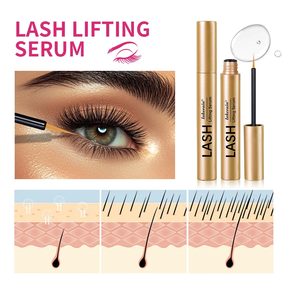 Lash Enhancing Serum - Peptide & Vitamin Longer Thicker Fuller Looking Lashes Cruelty-FreeEyebrow Serum