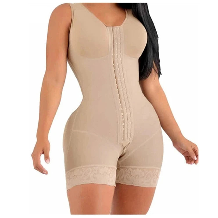 Women Fajas Colombianas High Compression Body Shapewear  Tummy Control Post Liposuction BBL Slimming Waist Belt