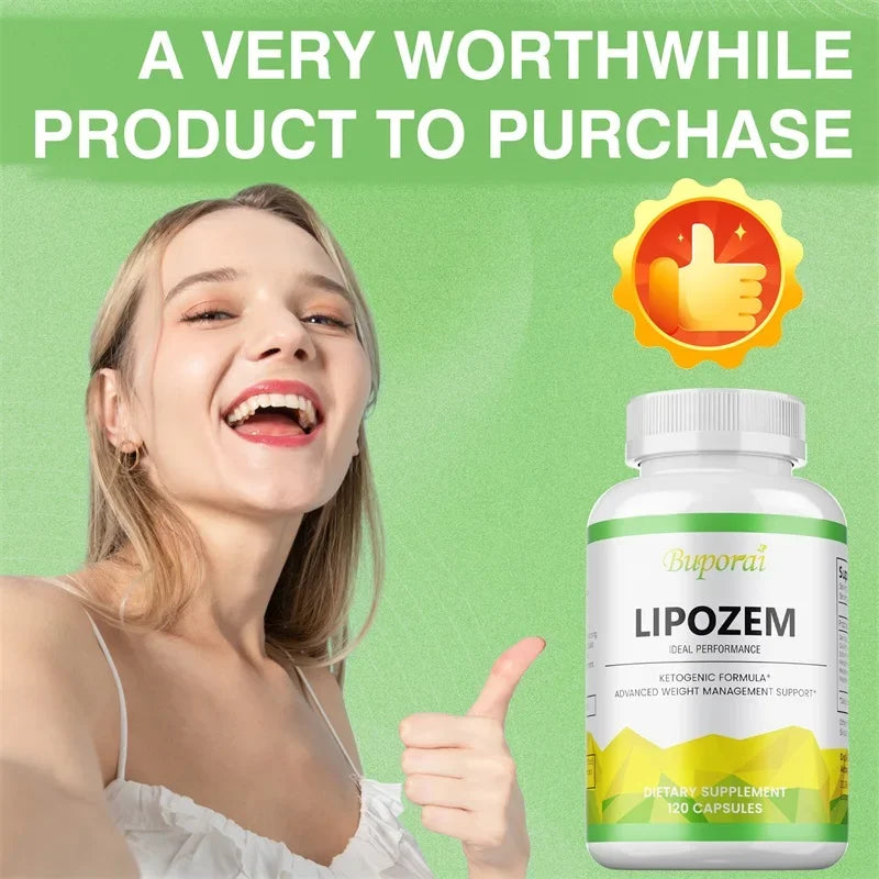 Lipozem Supplement - Digestive Health, Appetite Suppression, Metabolism, Fat Burning, Body ShapingSupplementsSupplements