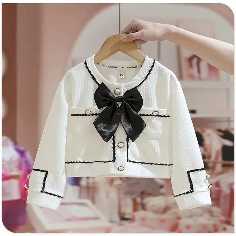 Girls Clothes Sets Spring Autumn Blouses Tops + Pants Outfits For Children Clothes Set Sweet Kids Clothing 4 6 9 T2Pcs