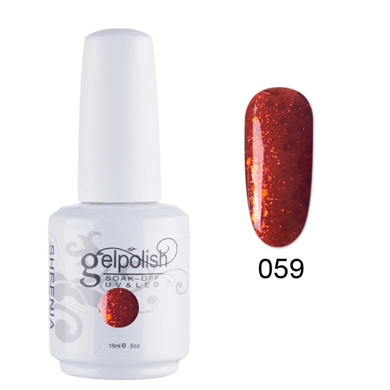 Nail Gel Polish UV Gel Nail Polish Hybrid Varnish Semi Permanent Nails Set For Manicure Gellak Nail Art Professtional Top Primer