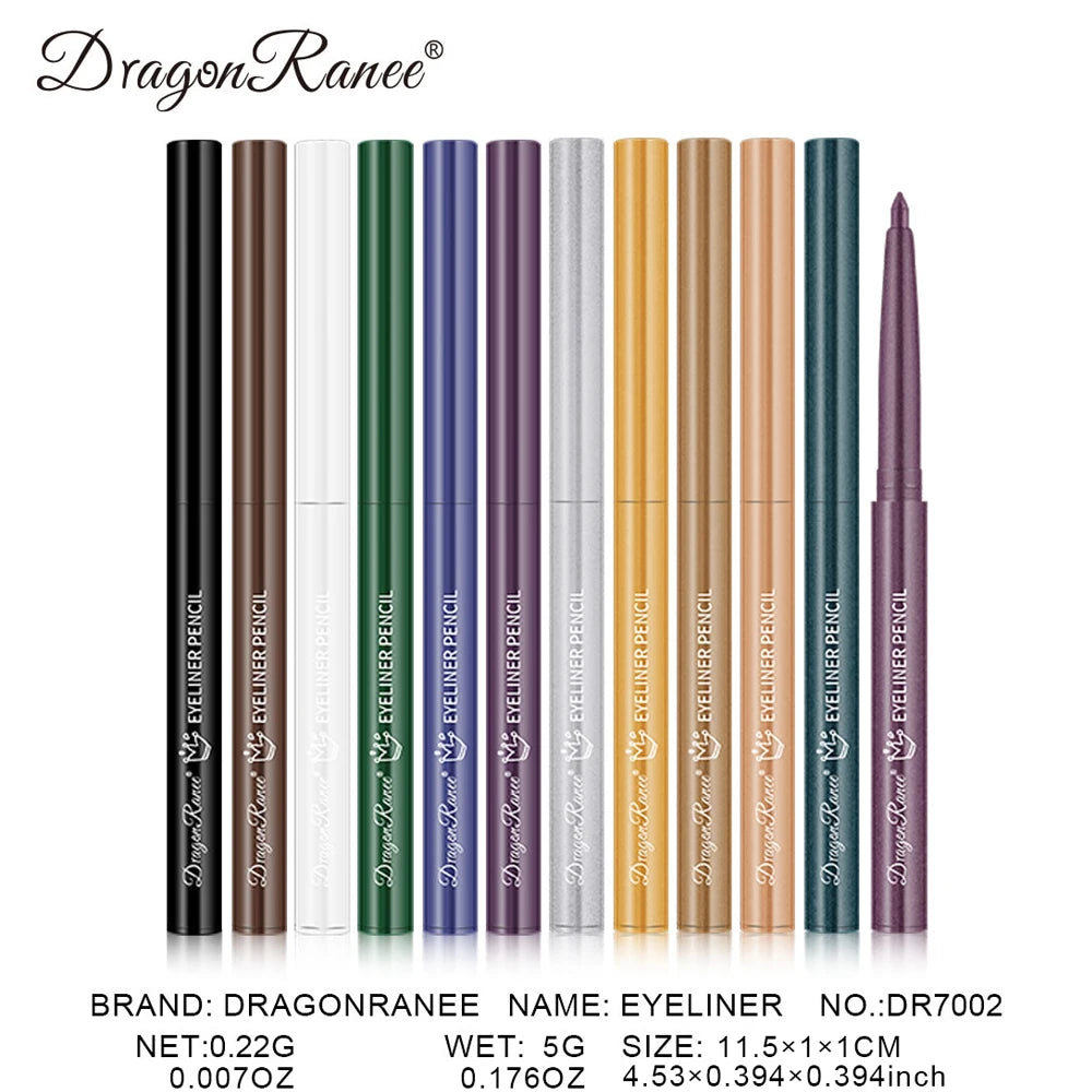 Eyeliner Pen Is Waterproof, Sweat-Proof, and Does Not Smudge, Easy for Beginners to Use, Available in Green, Purple, and Black, Long-Lasting and Does Not Come Off Easily