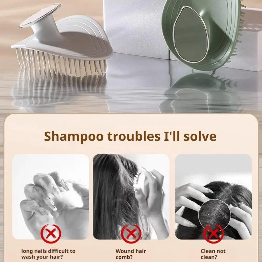 Scalp Massage Shampoo Comb Deep Cleans Scalp Improves Scalp Health and Reduces Hair Loss Salon Hairdressing Tools