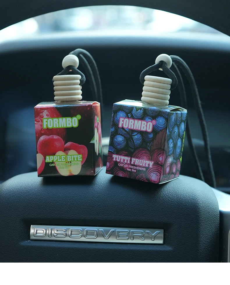 Sweet fruit car perfume, lasting light fragrance and odor removing car fragrance, fresh fruit fragrance, car fragrance pendant
