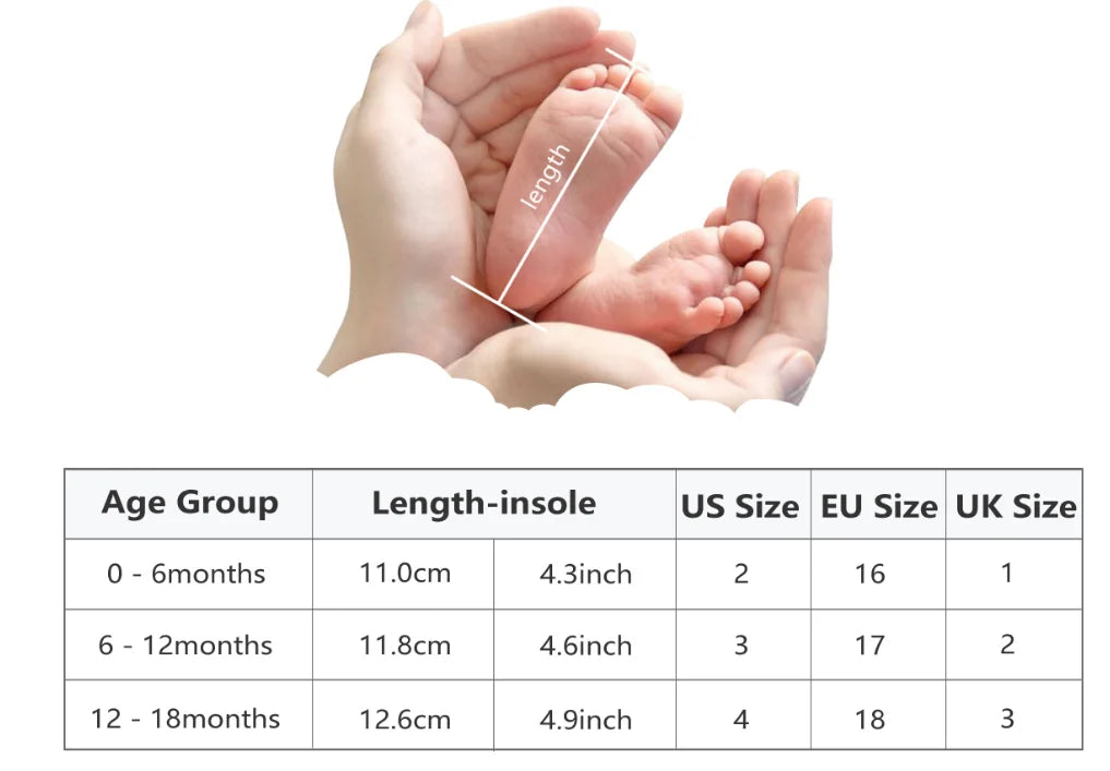 Newborn Baby Shoes Classic Leather Soft Soles Non Slip Toddler Walking Shoes for Boys and Girls 0-18M First Step Walking Shoes