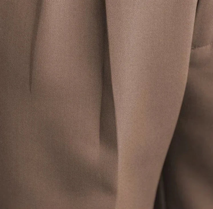 Man Suits Pants Fluid Khaki Draped Trousers for Men Baggy Suit Korean Style Clothes Reviews Many Slacks High Quality Dress Up