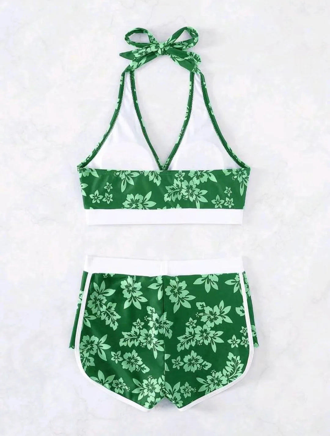VigoBreviya Print 2026 Tied Halter Swimwear Sexy Women High Waist Bikini Set Push Up Brazilian Swimsuit Lady Beach Bathing Suit