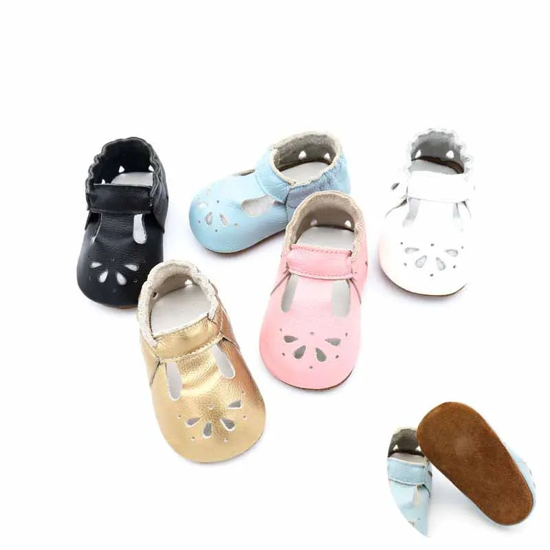 Baby Girls Shoes Sandals Toddler Boys Casual Summer Leather Shoes Newborn Infant Barefoot Shoes Sapato Loafers Kids Items stuff