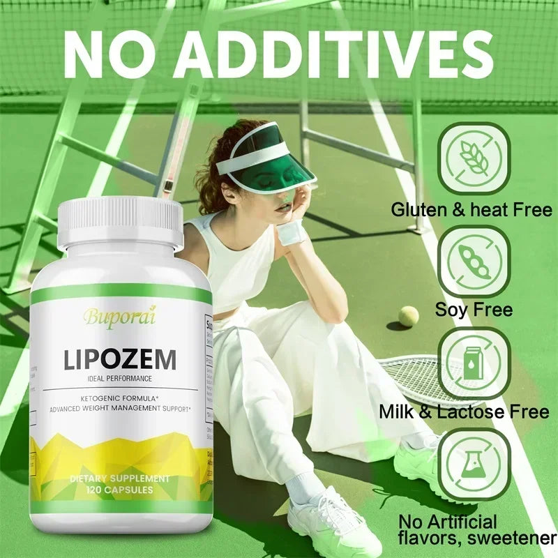Lipozem Supplement - Digestive Health, Appetite Suppression, Metabolism, Fat Burning, Body ShapingSupplementsSupplements