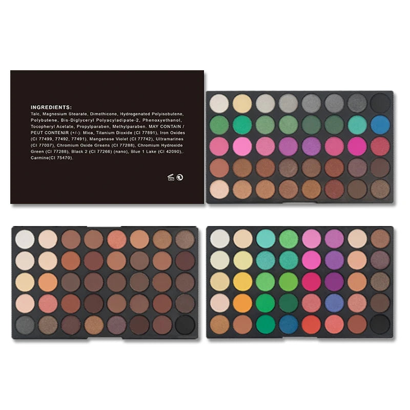 120 Color Eye Makeup,3-in-1 Eyeshadow Palette,Highly Pigmented Long Lasting Matte & Shimmer Finishes,Nude & Earth Eye Shadow