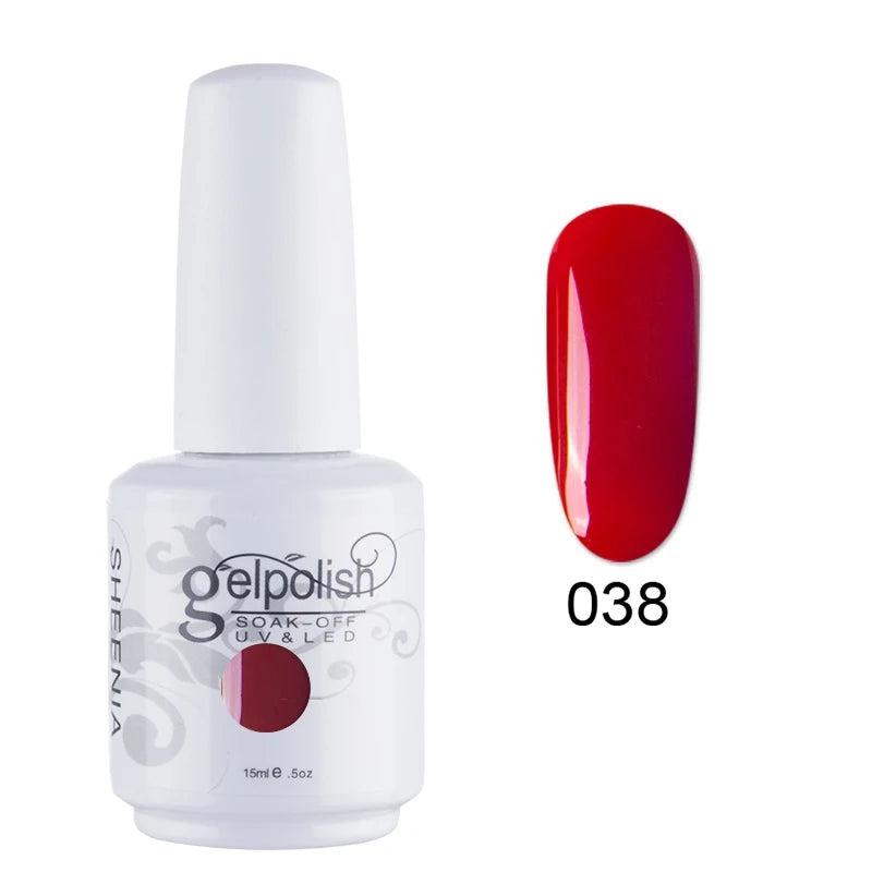 Nail Gel Polish UV Gel Nail Polish Hybrid Varnish Semi Permanent Nails Set For Manicure Gellak Nail Art Professtional Top Primer