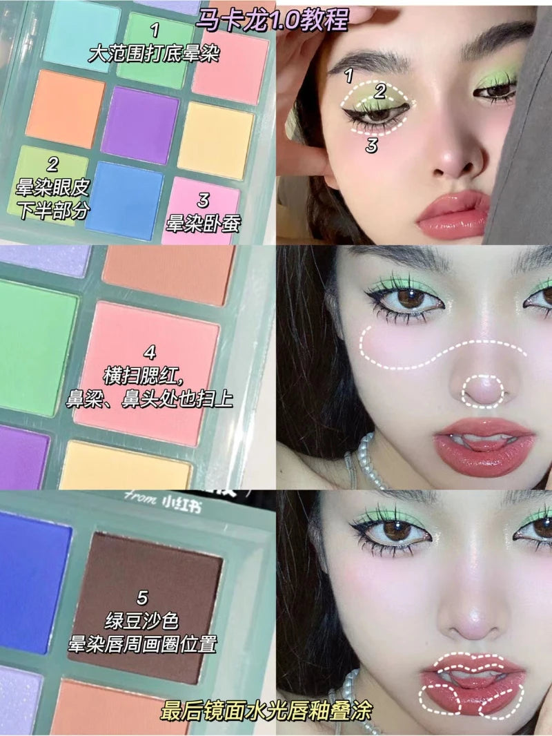 Eyeshadow Makeup Palette,15 color Shimmer Eyeshadow,Matte,Highly Pigmented,Waterproof,Eyeshadow Makeup,blendable Makeup
