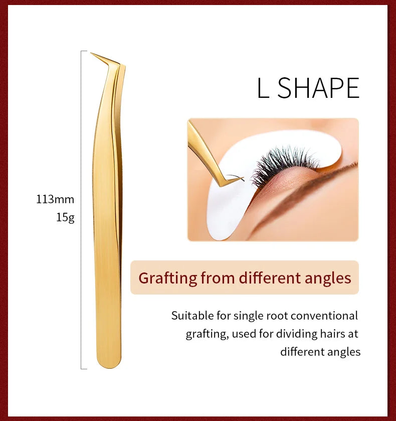 Eyelashes Tweezers Stainless Steel For Lashes Extension Makeup Tools Nail Art Accessories Rhinestone Picker Tools