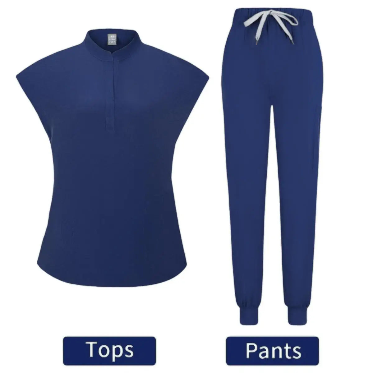 New Fashion Spandex Medical Uniform Medical Scrubs Sets Nursing Scrubs Hospital Uniform Doctor Nurse Uniforms Women Scrub Set