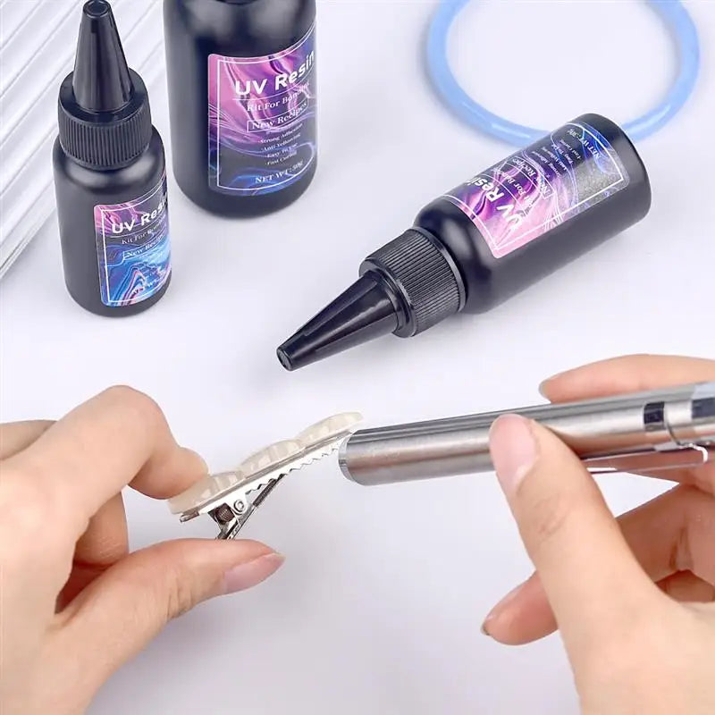 20/30/50g UV Bonding &Welding Glue Super Bonding UV Glue Quick-Drying For Bonding Glass Ceramics Metal Plastic DIY Crafts Decor