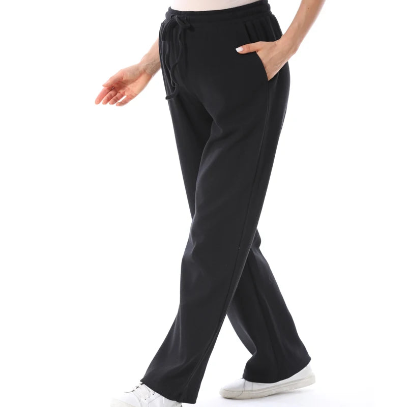 Maternity Clothes Sweatshirt Hoodies High Waist Lounge Pants Adjustable Waist Pregnant Trousers Postpartum Breastfeeding Clothes