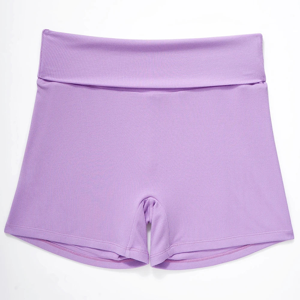 Women Shorts Set 2 Pieces Seamless Yoga Set Workout Tracksuit Bandeau Bra and Sports Suits Summer Fitness Sports Set Women
