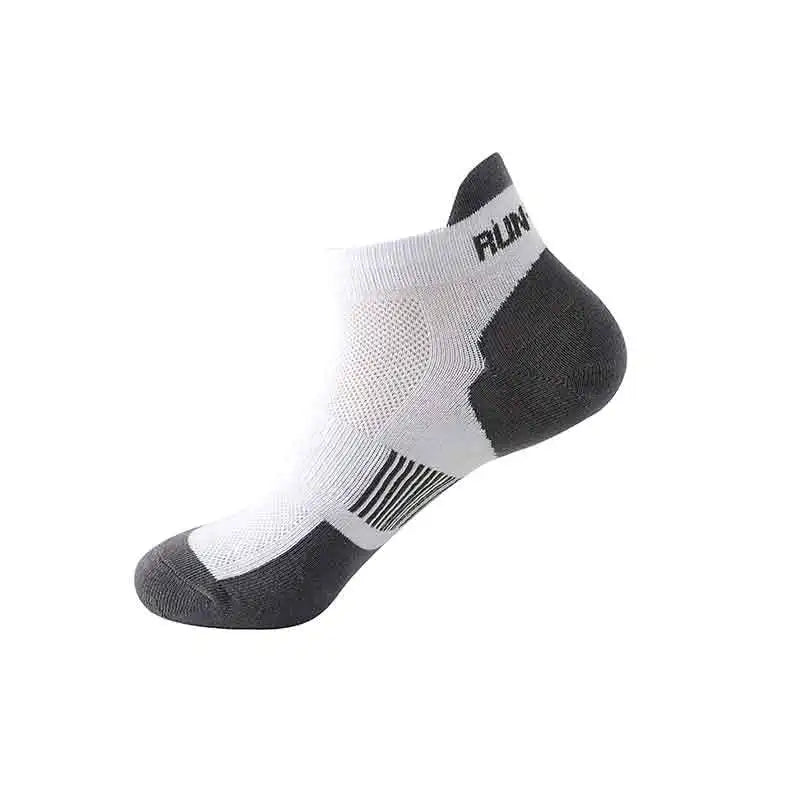 1/5 Pairs Fashionable New Casual and Comfortable Men's Short Socks for Spring Sweat Absorbing Breathable Versatile Men's Socks