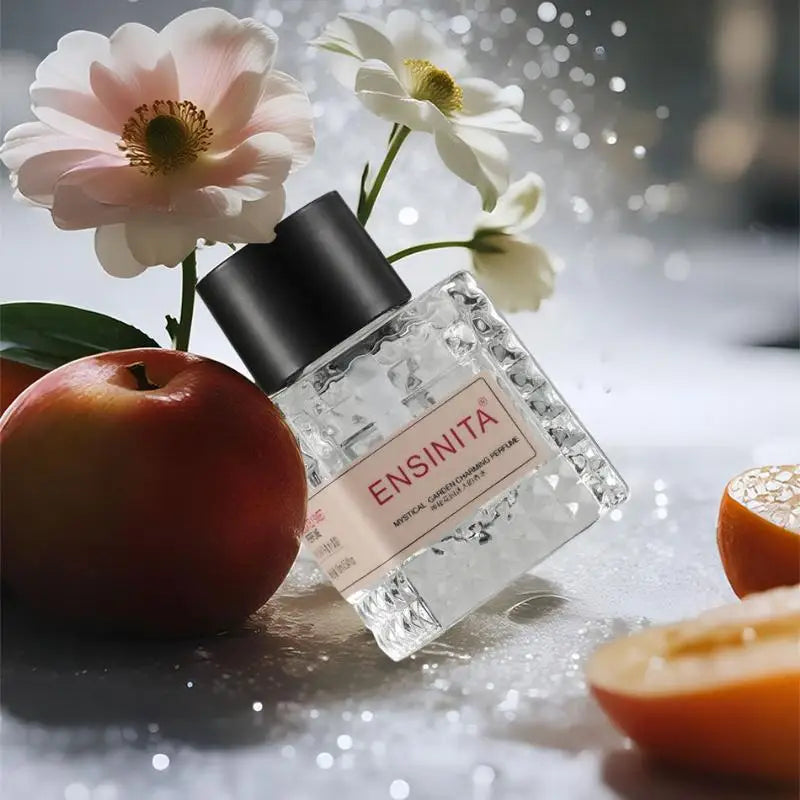 Premium Unisex Charming Perfume Alcohol-free Fresh Rose Peach Floral Fruity Eau De Toilette Exquisite Romantic Fragrance