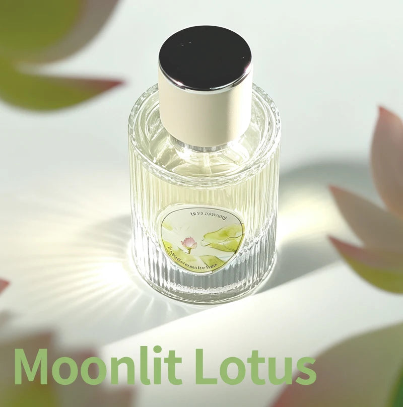 Fresh Lotus Perfume, long-lasting floral and woody fragrance, Oriental beauty, blended with lotus and jasmine,