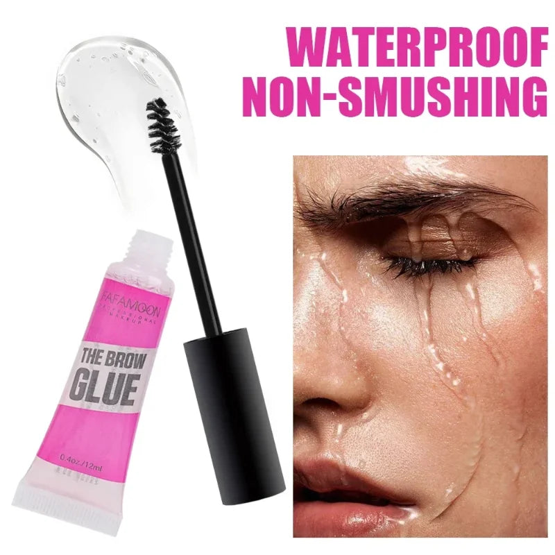 3D Eyebrow Natural Styling Gel Waterproof Transparent Quick Dry Eyebrow Wax Brow Lifting Long-lasting Eyebrow Enhancers Makeup