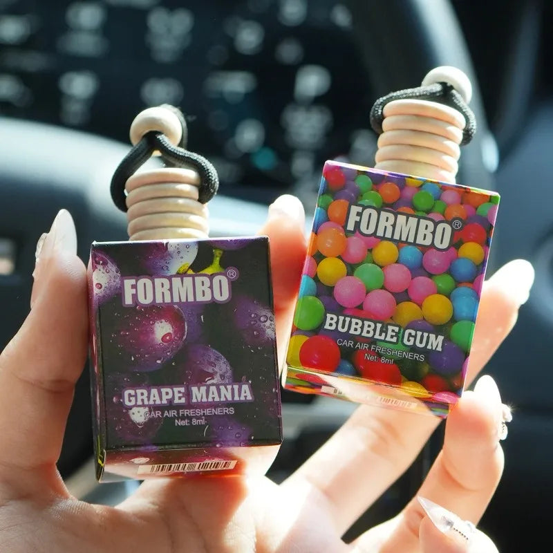 Sweet fruit car perfume, lasting light fragrance and odor removing car fragrance, fresh fruit fragrance, car fragrance pendant