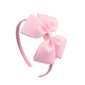 1 Piece Ribbon Handmade Hair Bows Hairbands for Baby Girls 20 Colors Cute Bowknot Solid Headband Headwear Baby Hair Accessories