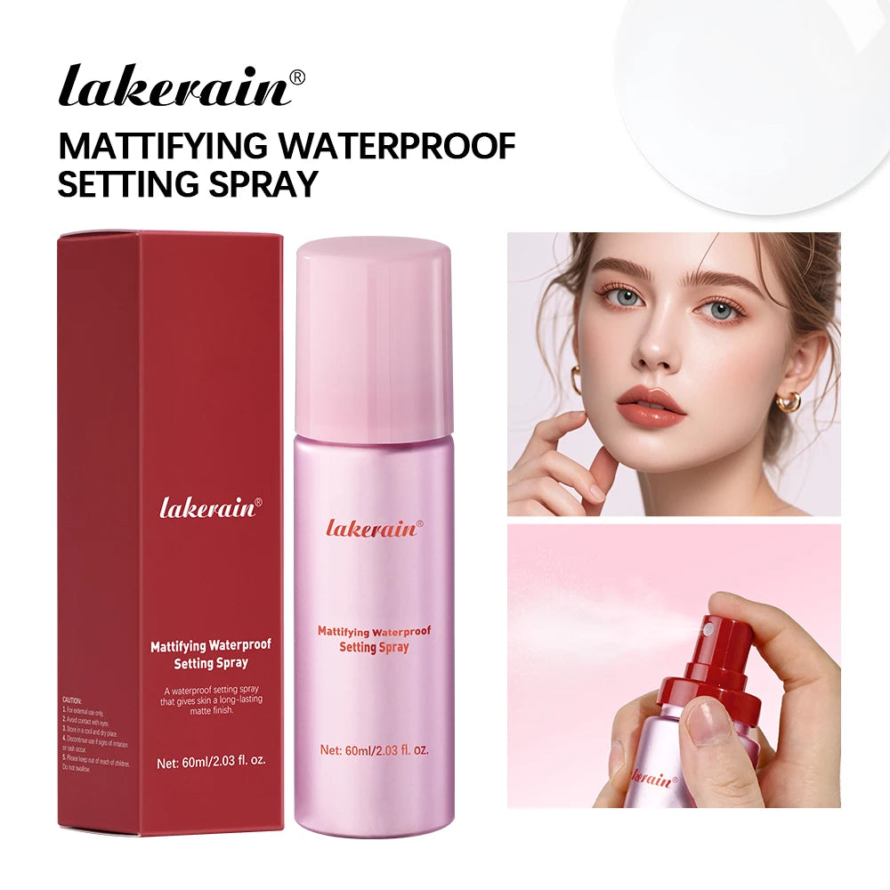 Marie Spray Fijador Matificante — Impermeable, Anti-Sudor, Control de Grasa y de Larga Duración para Mantener el Maquillaje Firme