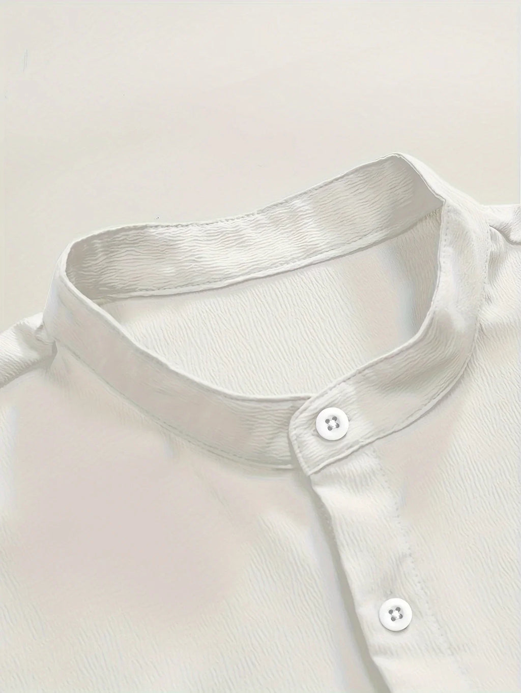 Summer Men's Short Sleeve Shirts Solid Color Stand Up Collar T Shirts Loose Casual Beach Shirt Breathable Male Linen Tops